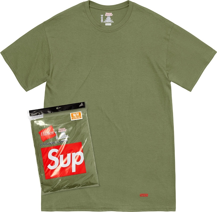 Supreme®/Hanes® Tagless Tees (2 Pack)